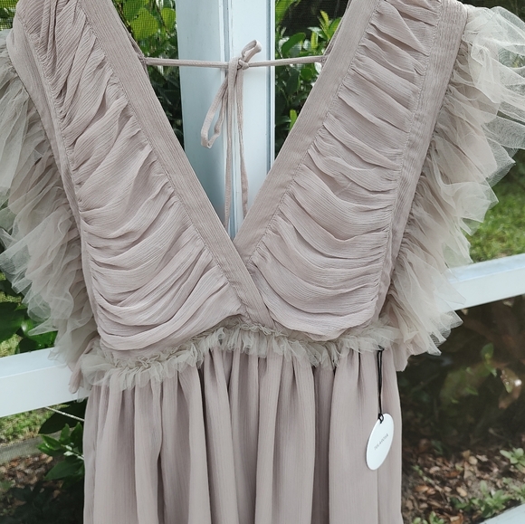 Telarosa/Revolv Ruffle  Mini Dress - Picture 8 of 9